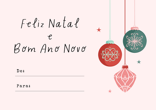 Cartão Feliz Natal
