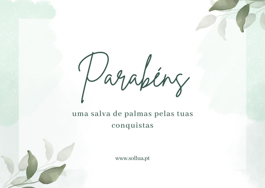 Cartão Parabéns